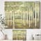 Designart - Aspens Neutral Forest - Traditional Gallery-wrapped Canvas